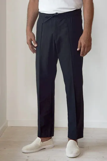 About Companions Max Trousers black tencel