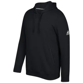 adidas Men's Black/White Fleece Hood