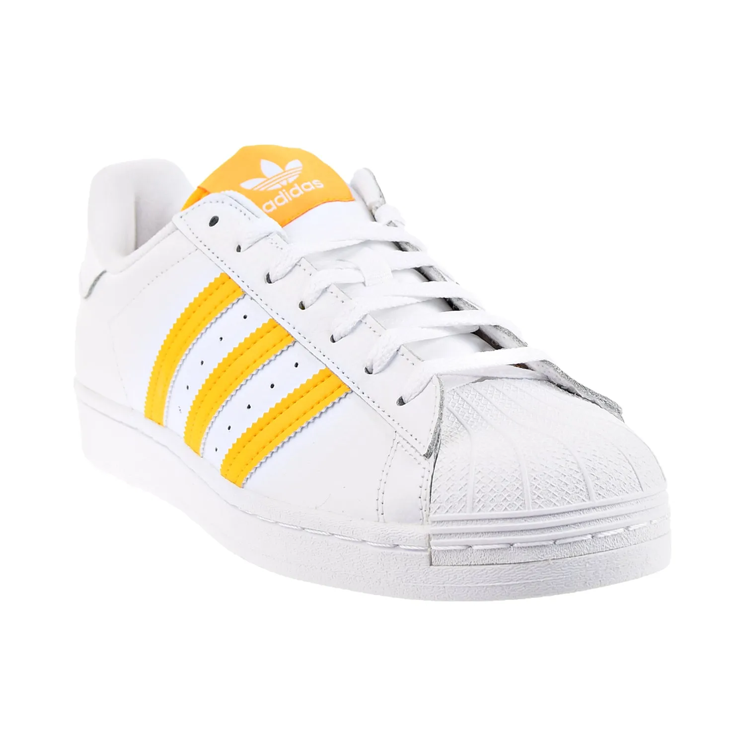 Adidas Superstar Men's Cloud White-College Gold-Pulse Blue