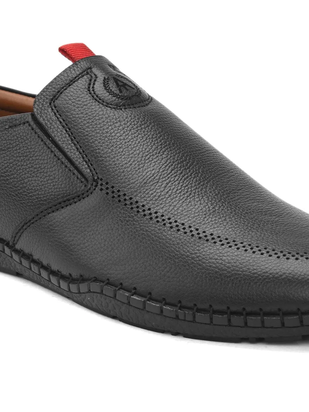 Alberto Torresi | Genuine Mild Leather Flexible Swing Shoe Loafer With PU Footbed And Leather LinningFor Men