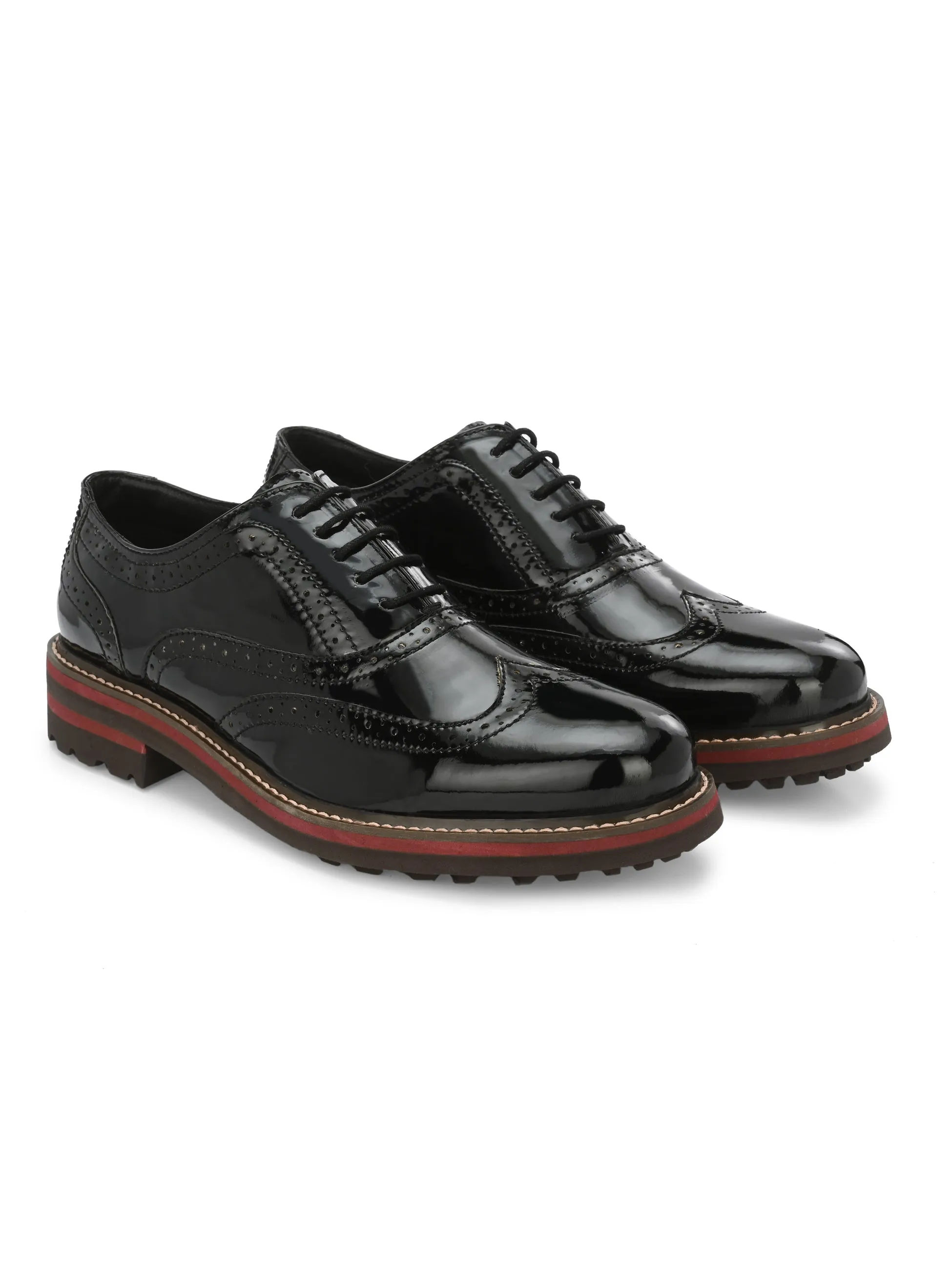 ALBERTO TORRESI MENS SEBESTIAN WING-TIP BROGUE SHOES FOR MEN