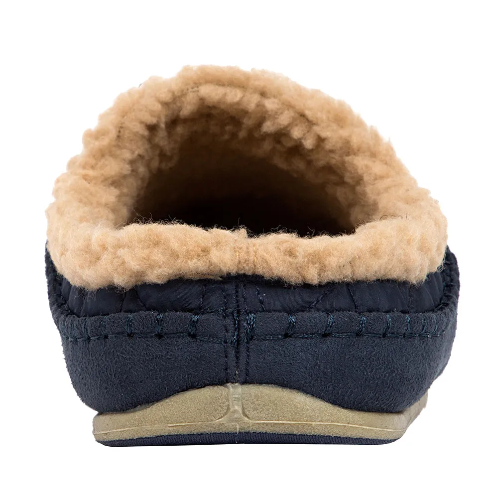 Alma Unisex Slipper in Navy