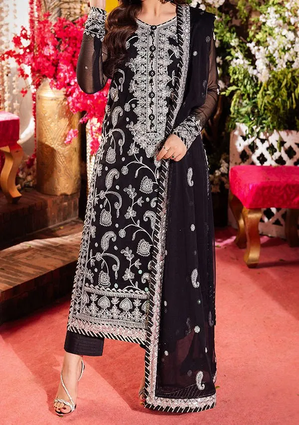 Asim Jofa Jag Mag Pakistani Chiffon Dress