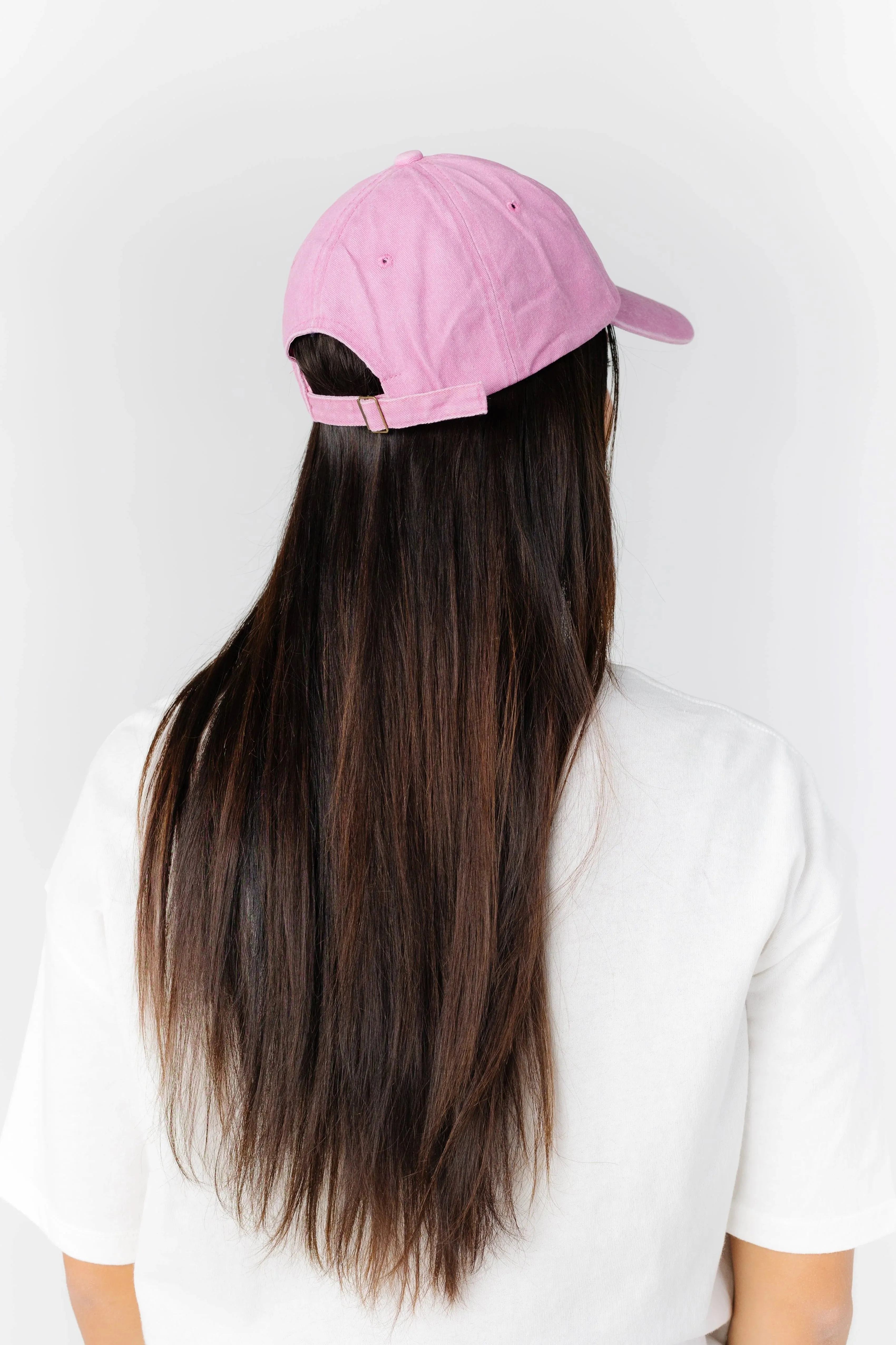 Back to Basics Hat Pink Wash OS