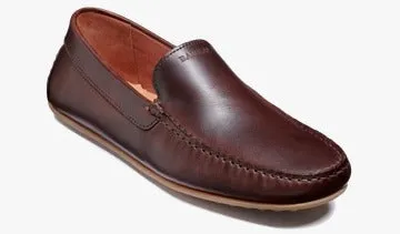 Barker Stirling Driver Shoe - Brown Pull Up