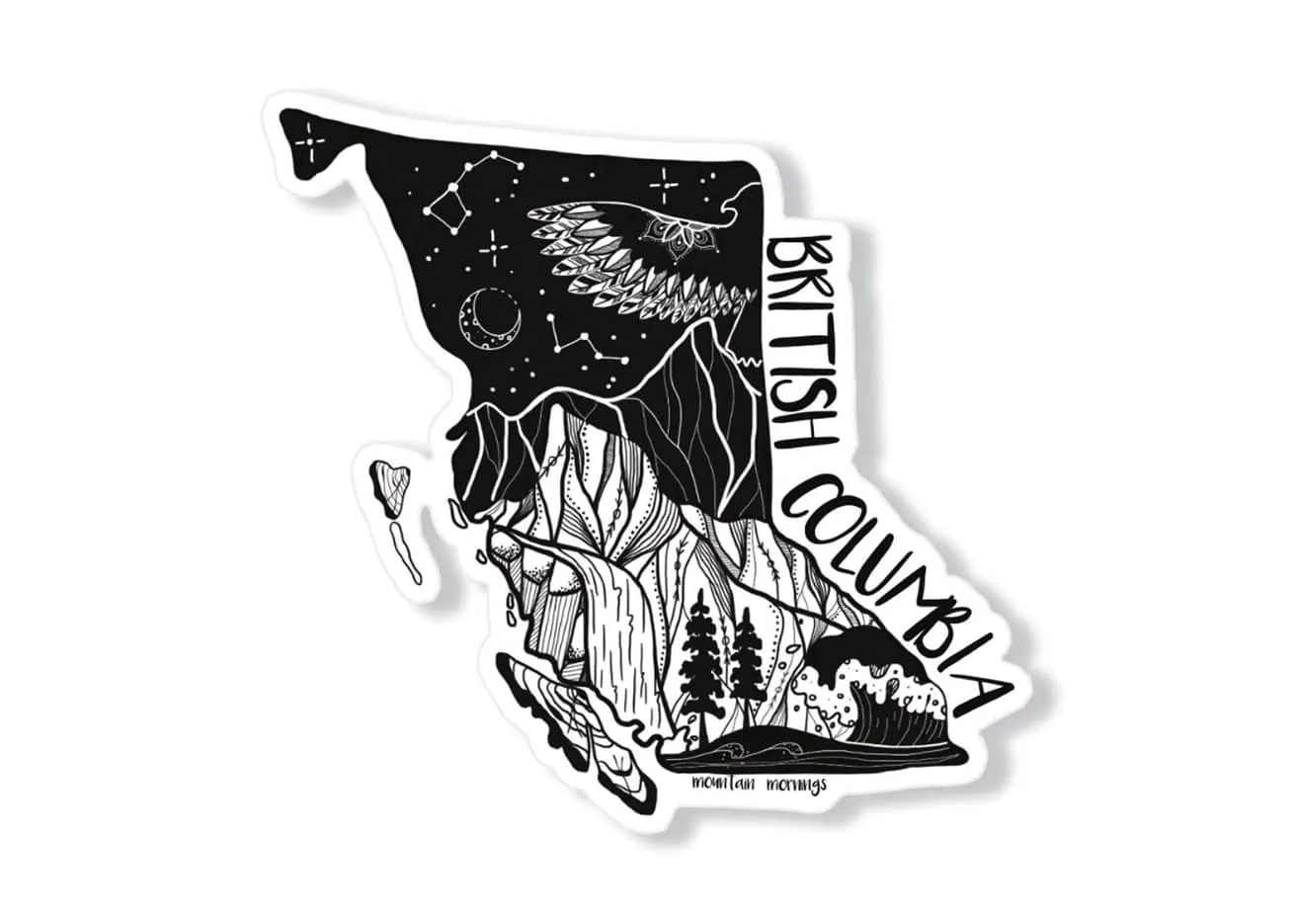 British Columbia Sticker