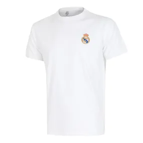 Camiseta Blanca Hombre Escudo Color Essentials