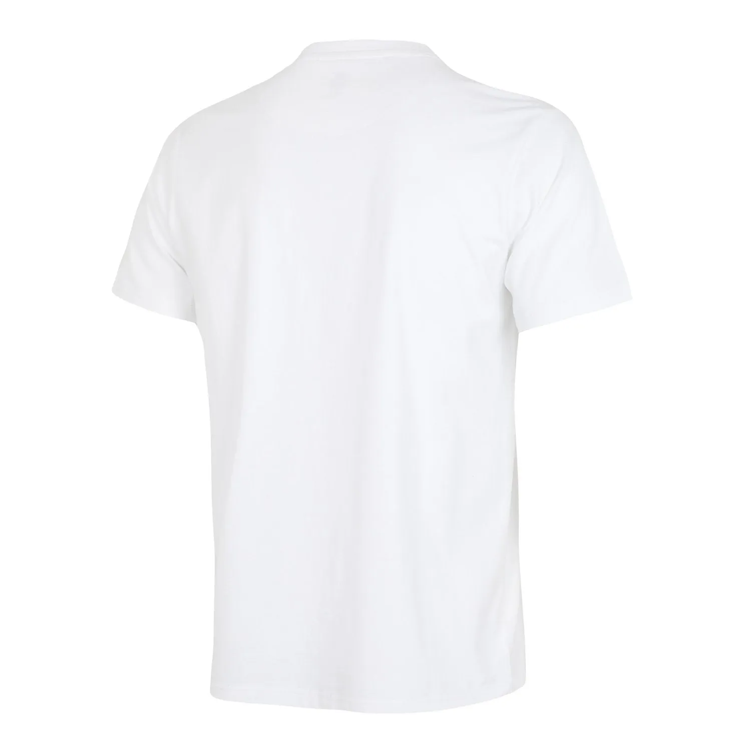 Camiseta Blanca Hombre Escudo Monocolor Essentials