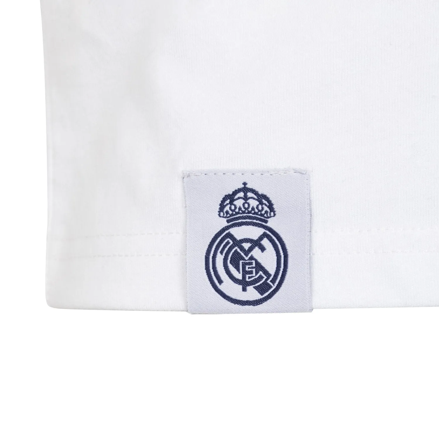 Camiseta Blanca Hombre Escudo Monocolor Essentials