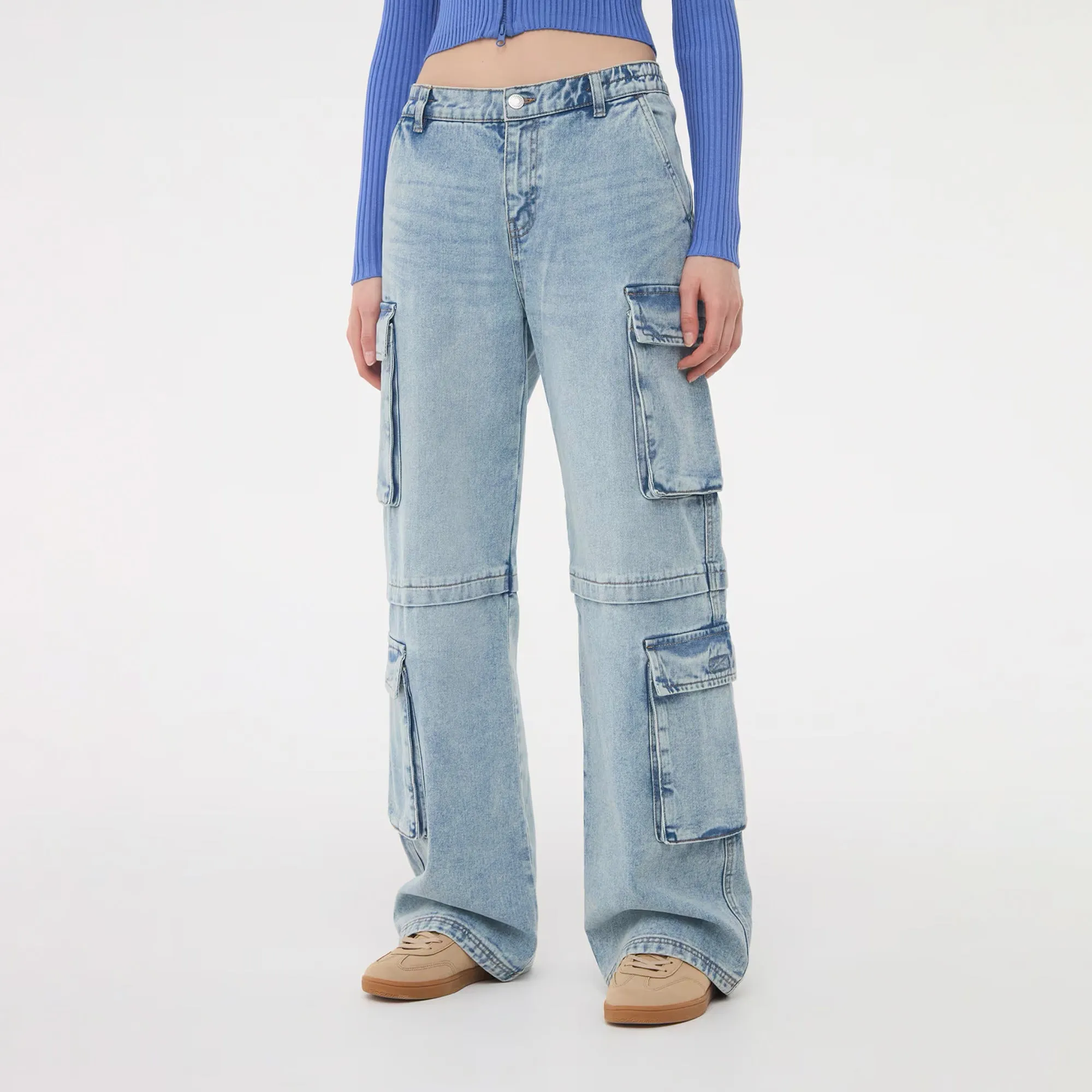 Cargo Denim Trousers