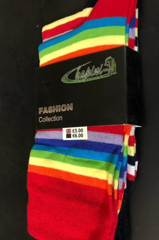 Chapini 2in1 Men's Multi-Coloured Socks