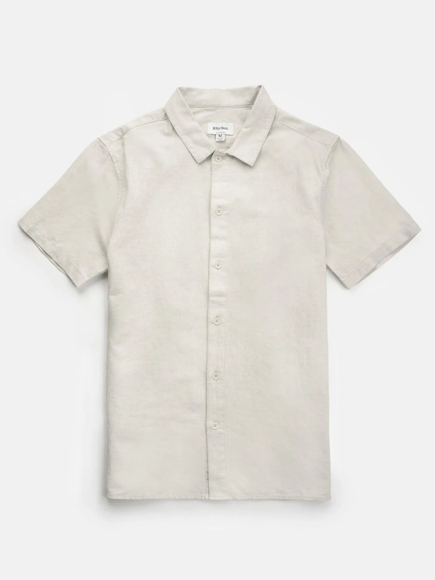 Classic Linen Short Sleeve Buttondown Shirt