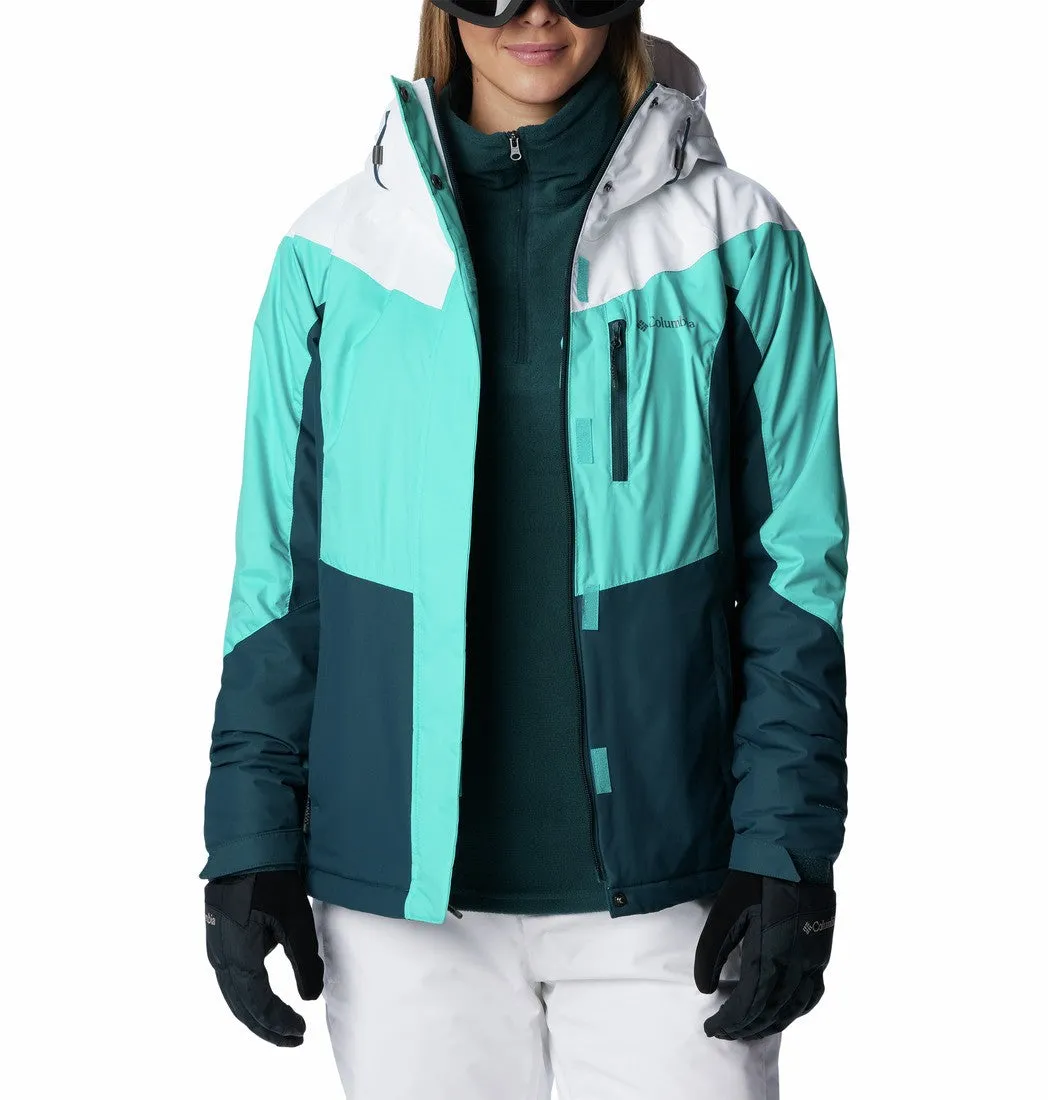 Columbia Ladies Rosie Run Ski Jacket-AQUA