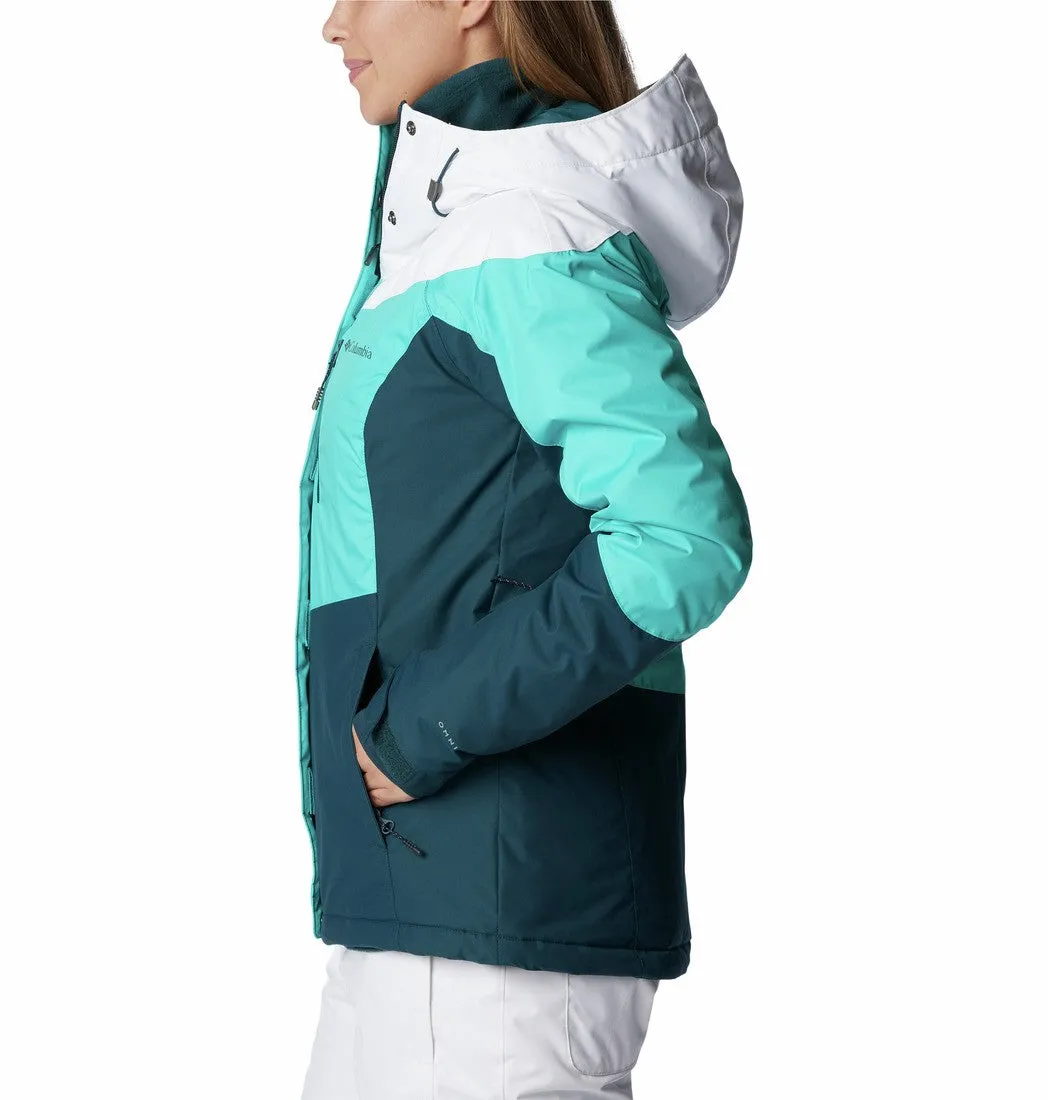 Columbia Ladies Rosie Run Ski Jacket-AQUA