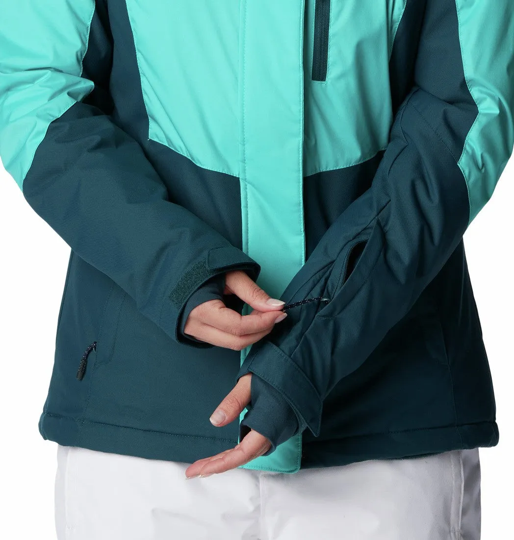 Columbia Ladies Rosie Run Ski Jacket-AQUA