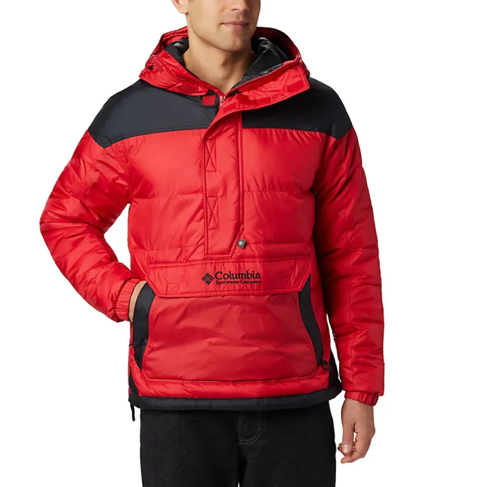 Columbia Men's Columbia Lodge Pullover Jacket Red/Black WM1490-613