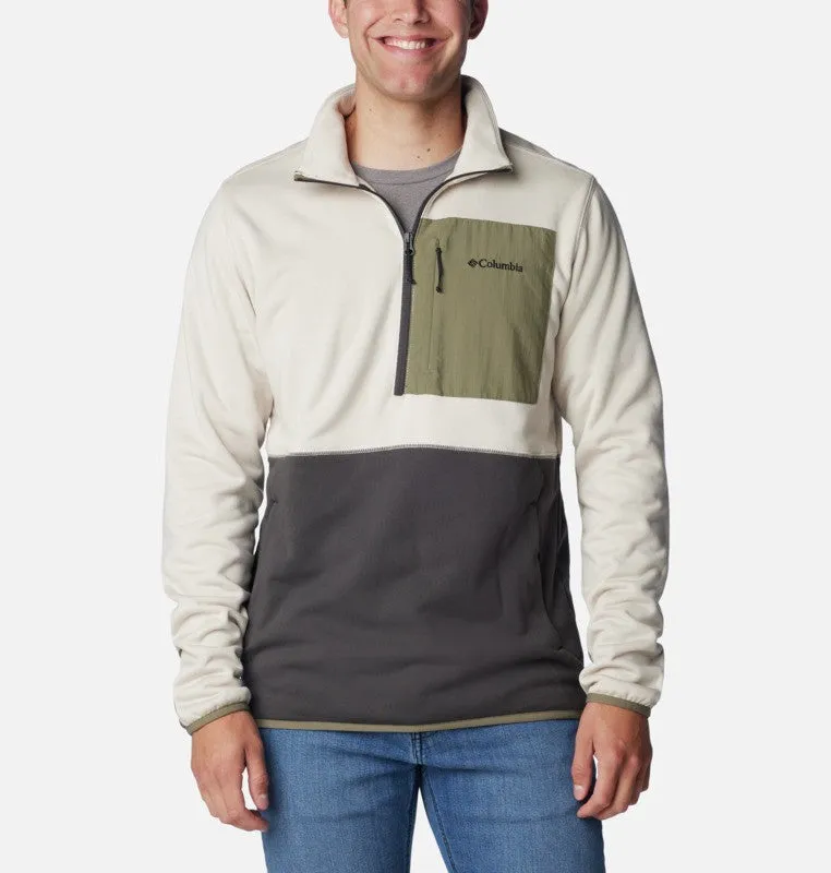 Columbia Mens Hike Half Zip -STONE