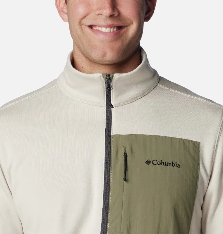 Columbia Mens Hike Half Zip -STONE