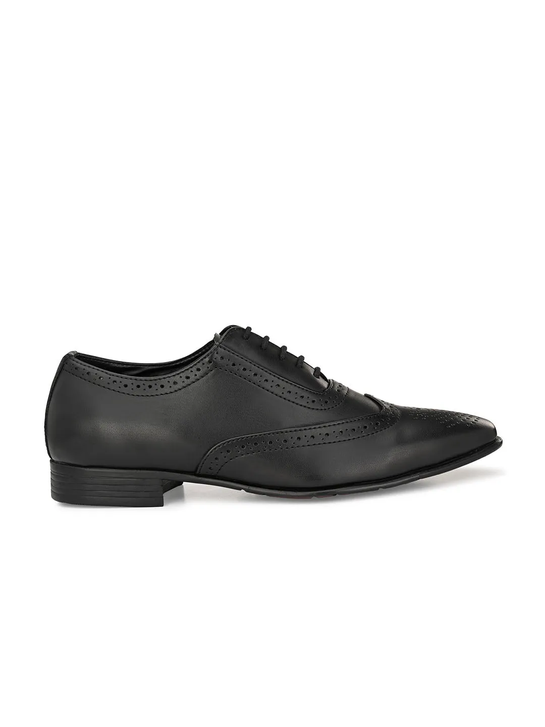 Corp Black Shortwing Brogues