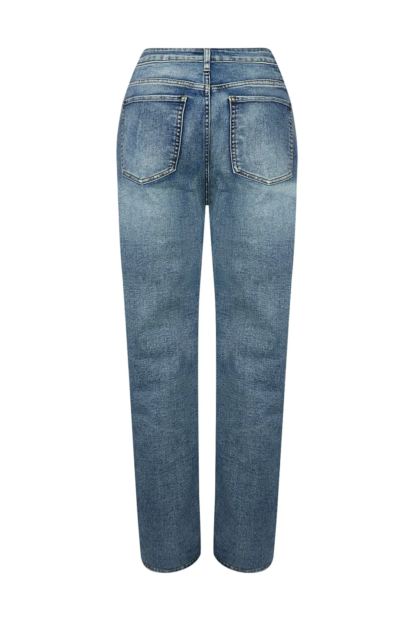 Cross Your Mind Baggy Denim Jeans