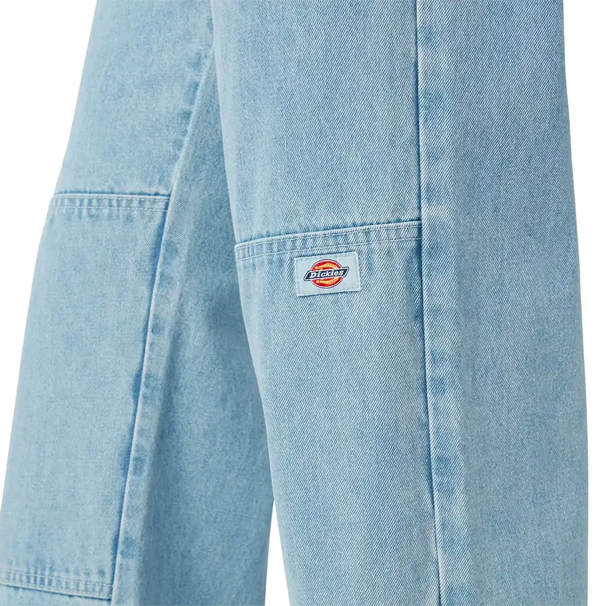 Dickies Loose Fit Double Knee Pants - Light Denim