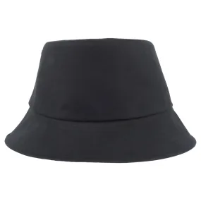 Dior Black Nylon and Oblique Monogram Jacquard Canvas Reversible Bucket Hat Full Set