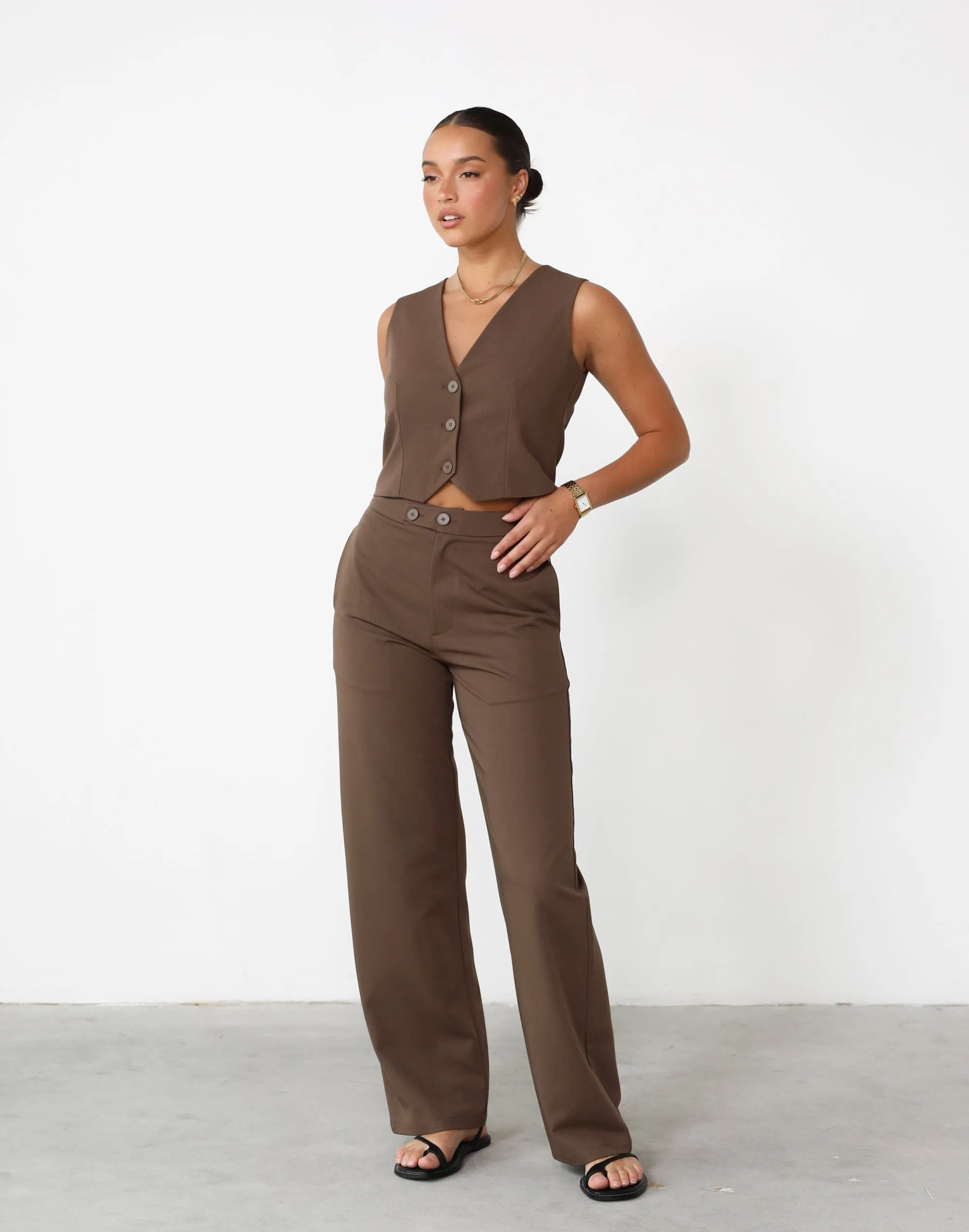 Enfilade Pants (Coffee)