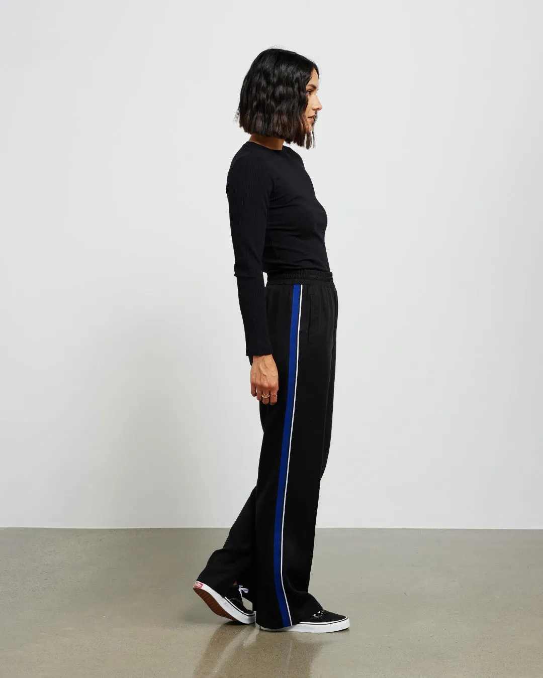 Et Alia Taylor Pant - Black/Cobalt