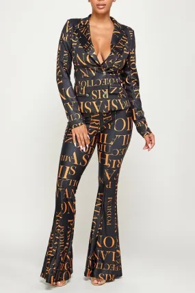 Fashion Pant Suit