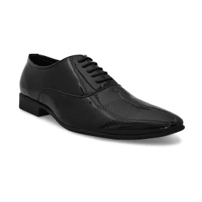 Façade Black Patent Formal Shoes