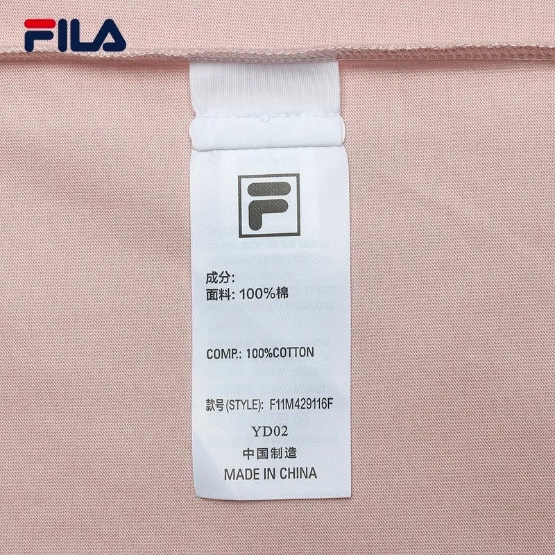 FILA CORE WHITE LINE FILA ORIGINALE Men Short Sleeve T-shirt in Pink