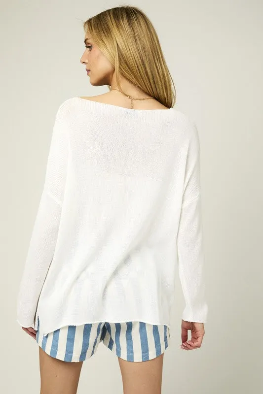 FINAL SALE - Beach Sweater