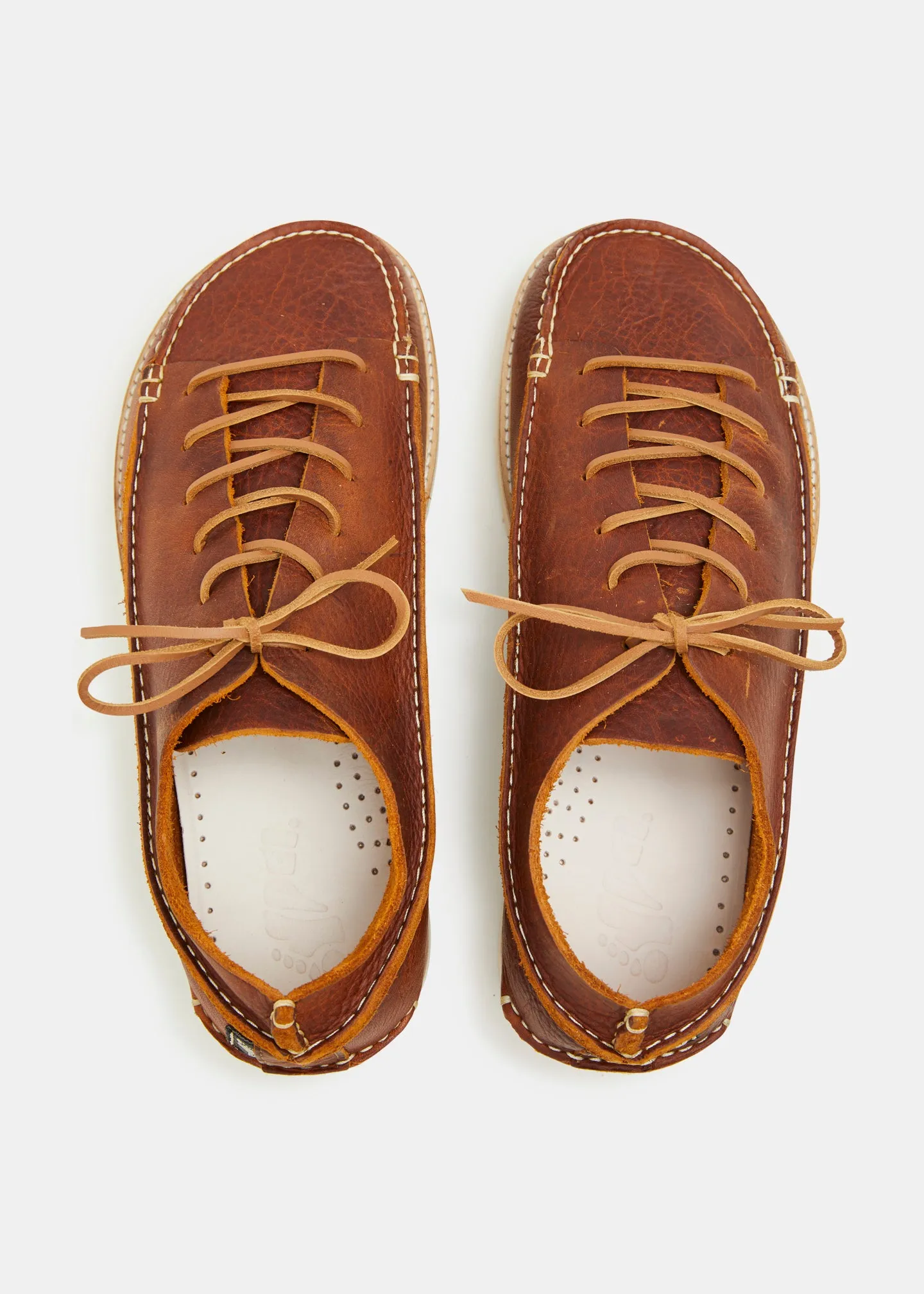 Finn III Shoe On EVA Outsole - Chestnut Brown