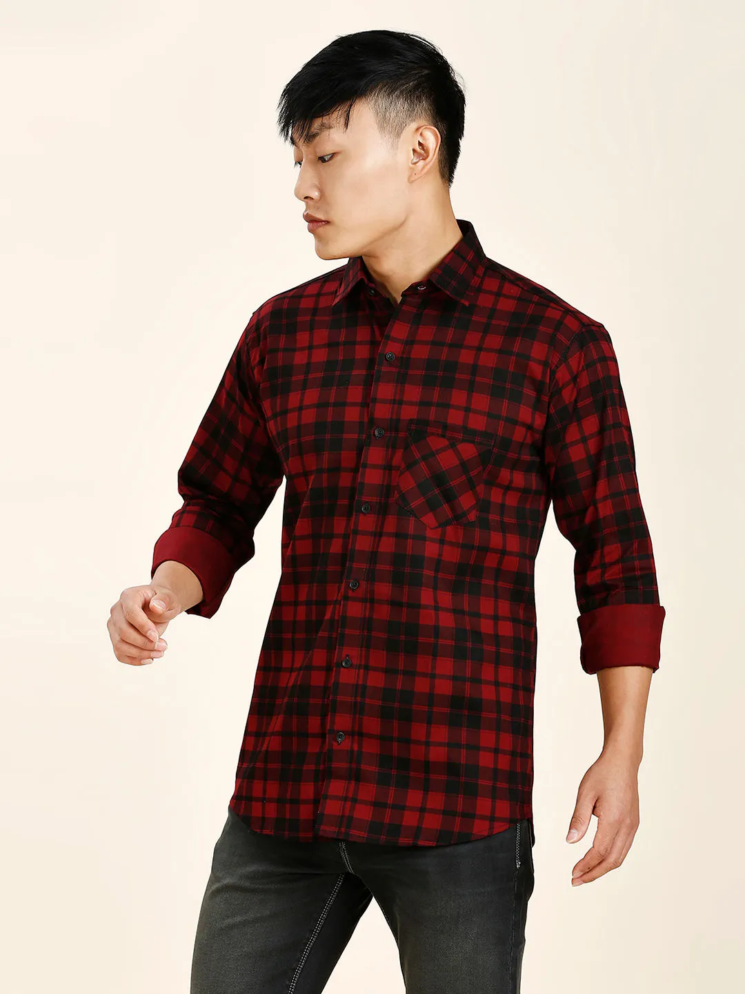 Frenso Checked Men's Shirt