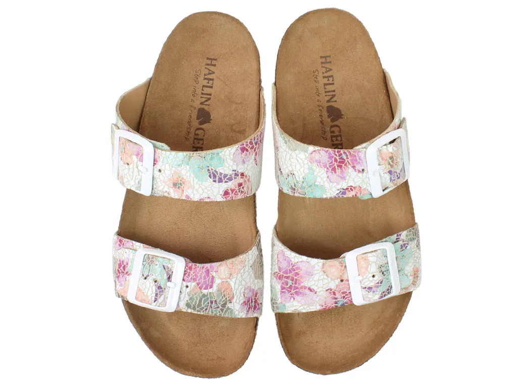 Haflinger Sandals Andrea Flowers