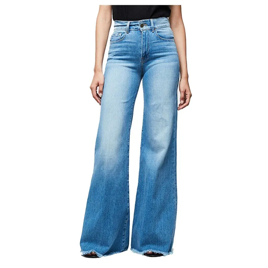 High Waist Jeans Wide Legs