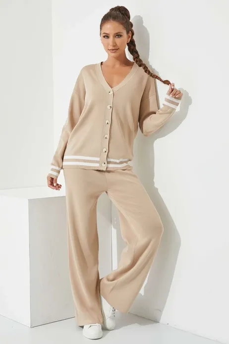 In The Nude Cardigan Pants Set