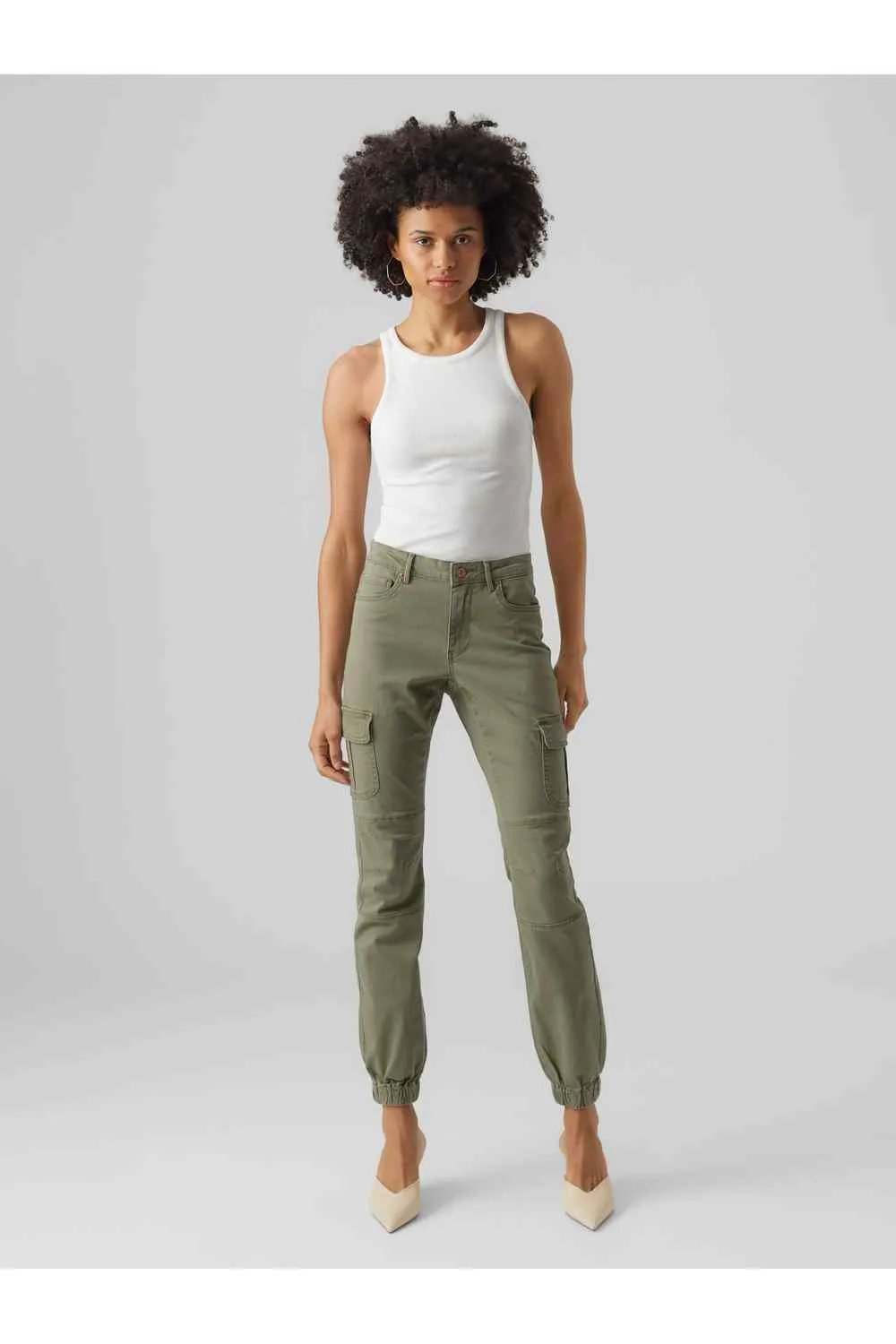 Ivy Cargo Pant - Green