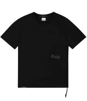 KSUBI KRYSTAL BLING KASH SS TEE BLACK