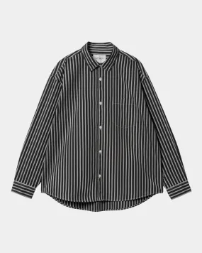 Ligety Stripe Shirt | Black / Wax