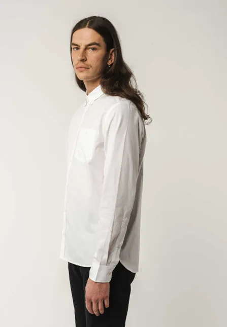 Melawear Ajay White Organic Cotton Shirt