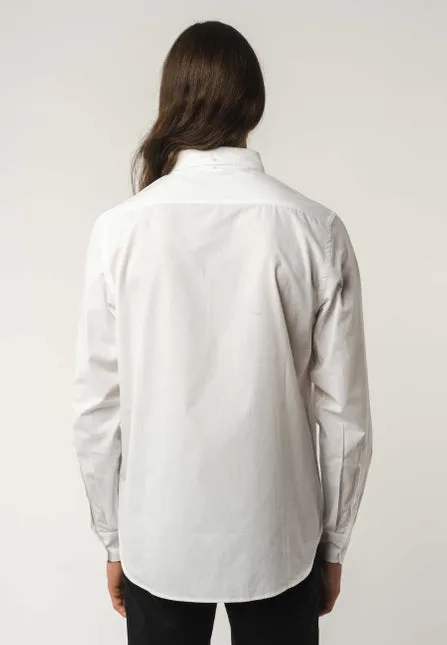 Melawear Ajay White Organic Cotton Shirt