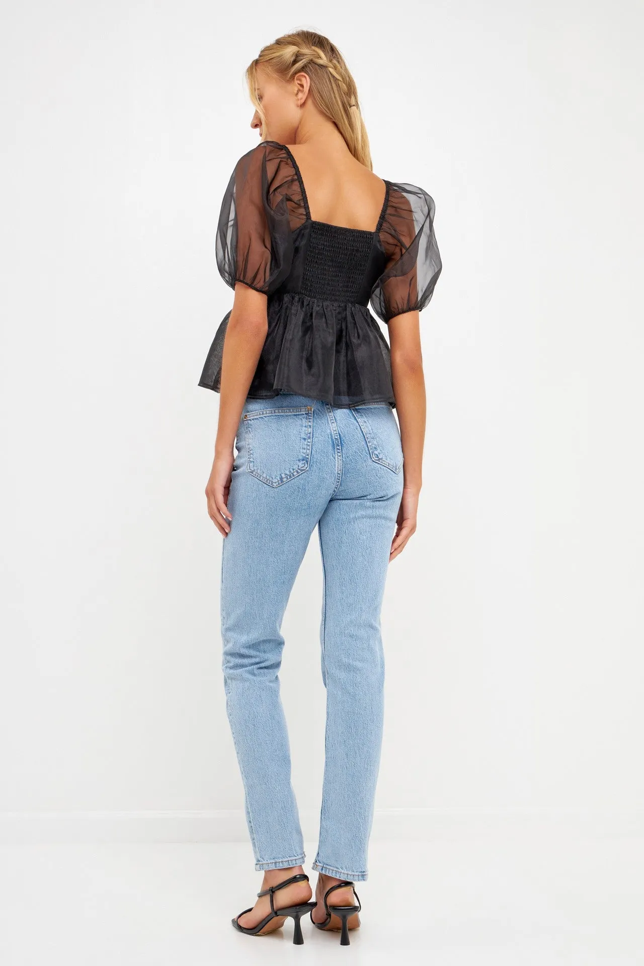 Meredith Peplum Blouse