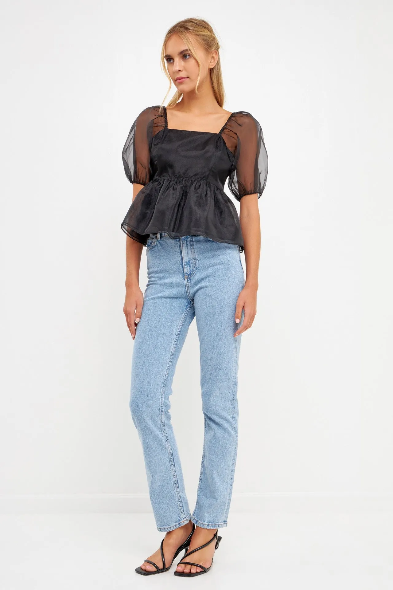 Meredith Peplum Blouse