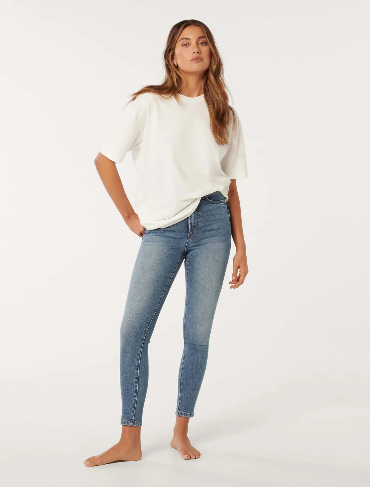 Mila High-Rise Skinny Jeans