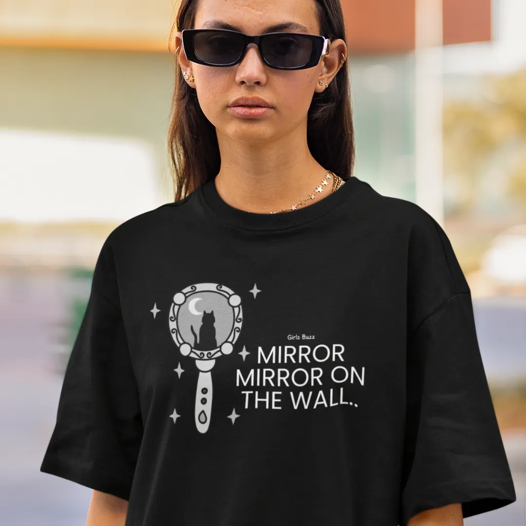 Mirror On The Wall Yoga Oversized Tee