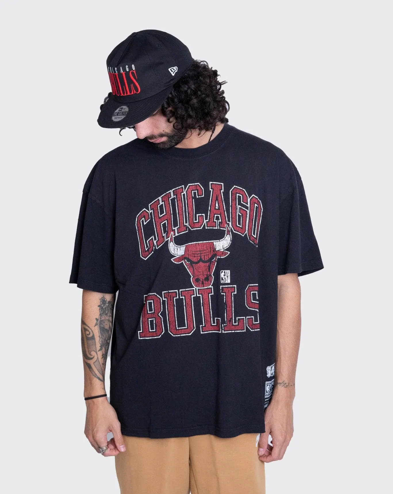 Mitchell & Ness Vintage HWC Ivy Arch CLR Bulls Tee