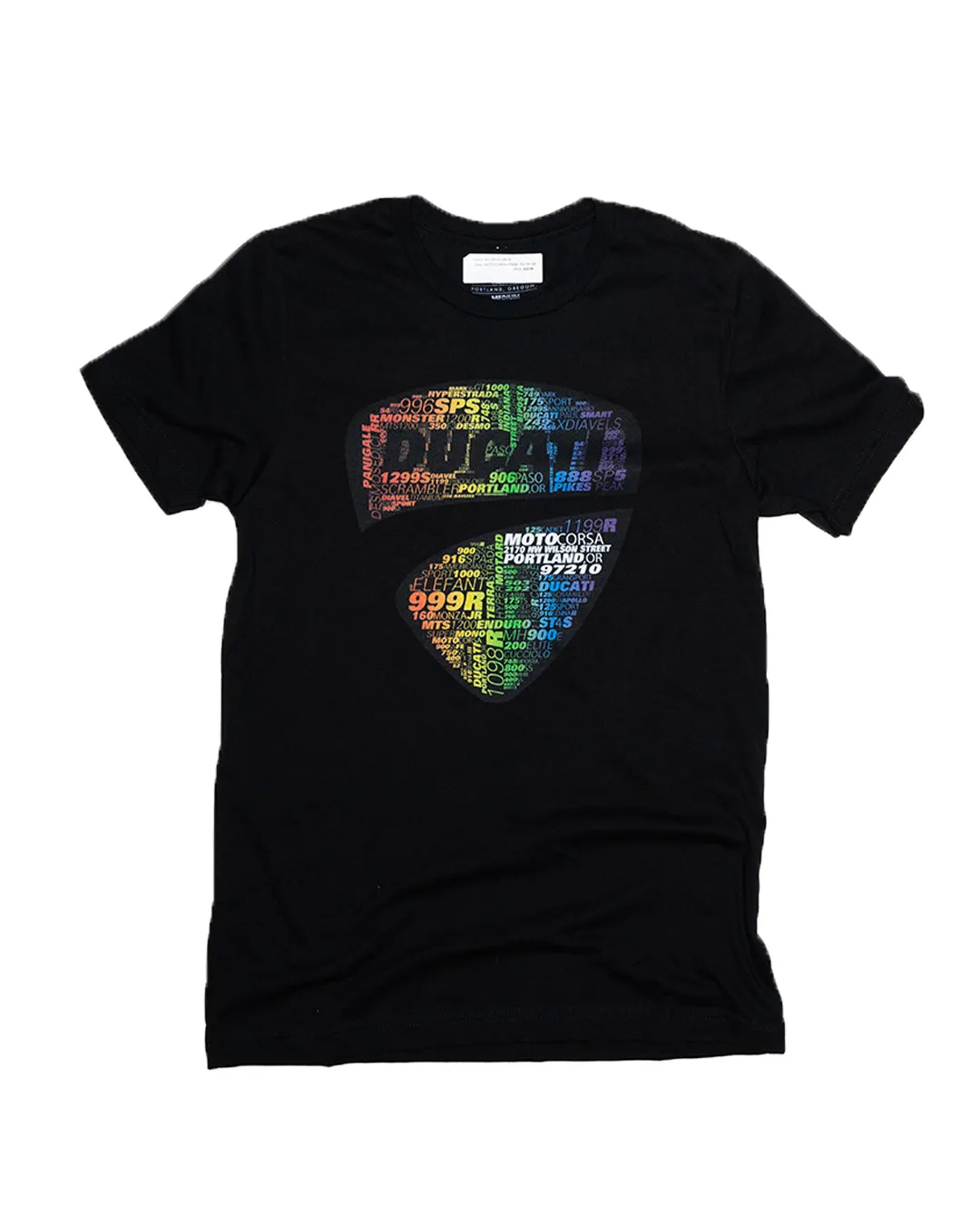 Motocorsa Ducati Pride Crew Neck Black