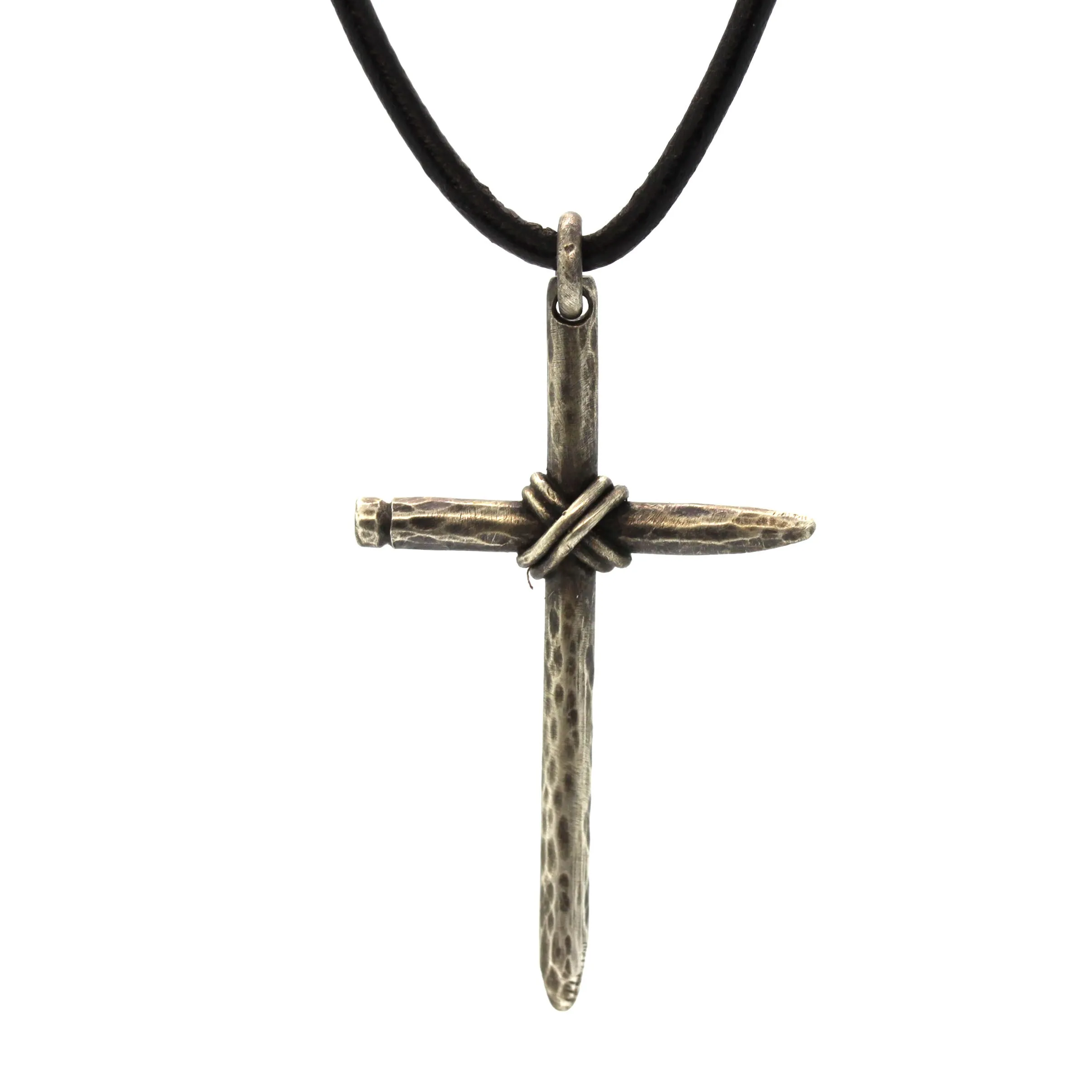 Nail Cross Necklace