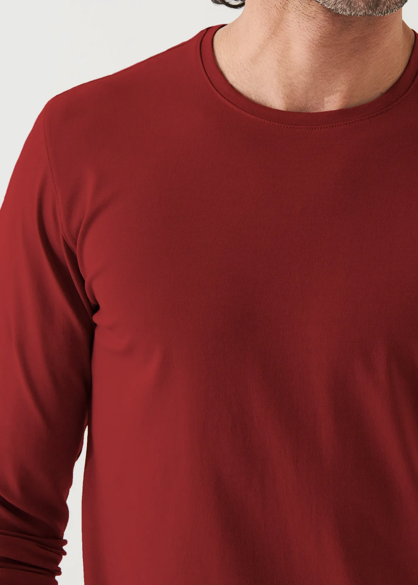 PIMA COTTON STRETCH LONG SLEEVE T-SHIRT